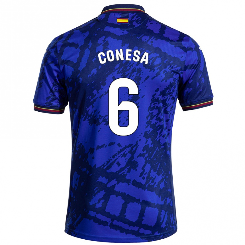 Kids Football Nico Conesa #6 Darker Blue Home Jersey 2024/25 T-Shirt Canada