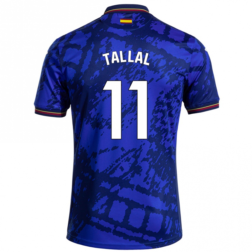 Kids Football Yassin Tallal #11 Darker Blue Home Jersey 2024/25 T-Shirt Canada