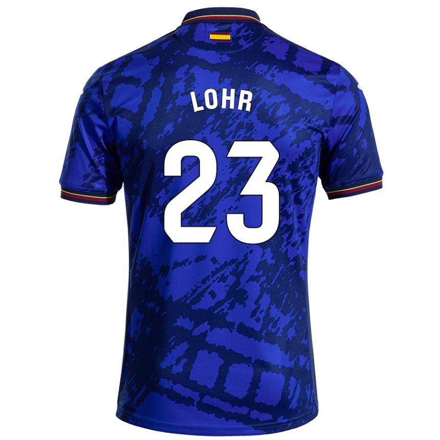 Kids Football Luca Lohr #23 Darker Blue Home Jersey 2024/25 T-Shirt Canada