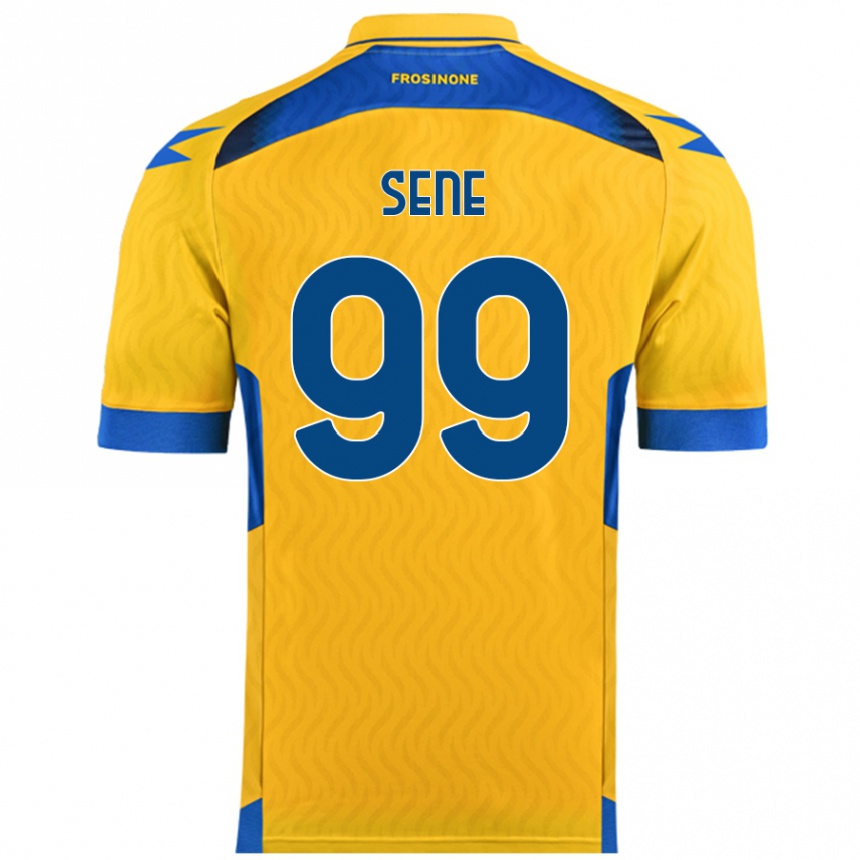 Enfant Football Maillot Fallou Sene #99 Jaune Tenues Domicile 2024/25 Canada