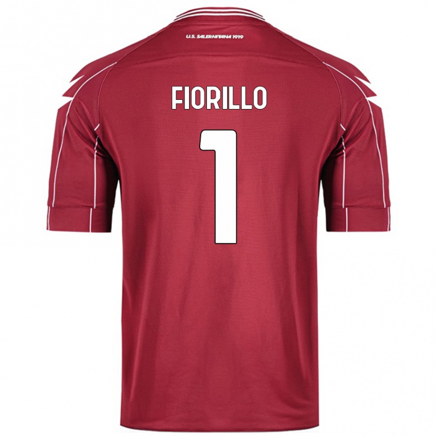 Enfant Football Maillot Vincenzo Fiorillo #1 Bordeaux Tenues Domicile 2024/25 Canada