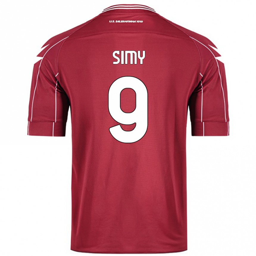 Enfant Football Maillot Simy #9 Bordeaux Tenues Domicile 2024/25 Canada