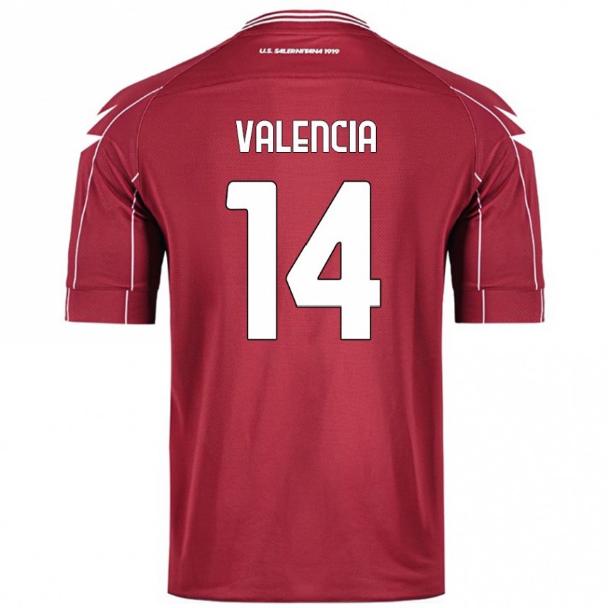 Enfant Football Maillot Diego Valencia #14 Bordeaux Tenues Domicile 2024/25 Canada