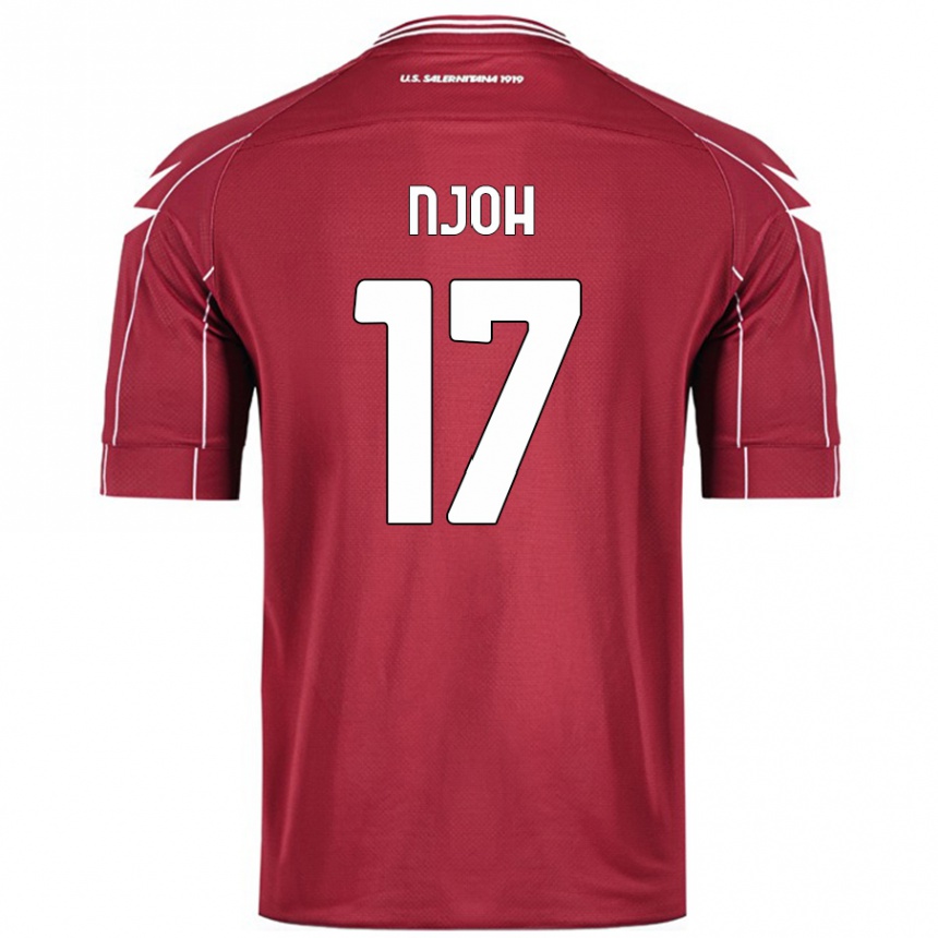 Enfant Football Maillot Lilian Njoh #17 Bordeaux Tenues Domicile 2024/25 Canada