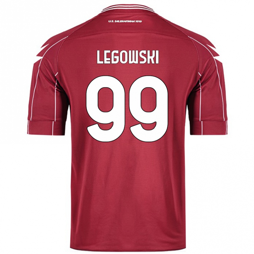 Enfant Football Maillot Mateusz Legowski #99 Bordeaux Tenues Domicile 2024/25 Canada