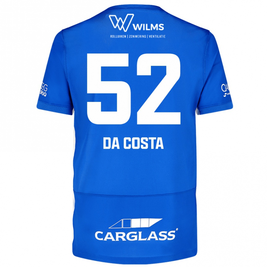 Kids Football Wilson Da Costa #52 Blue Home Jersey 2024/25 T-Shirt Canada