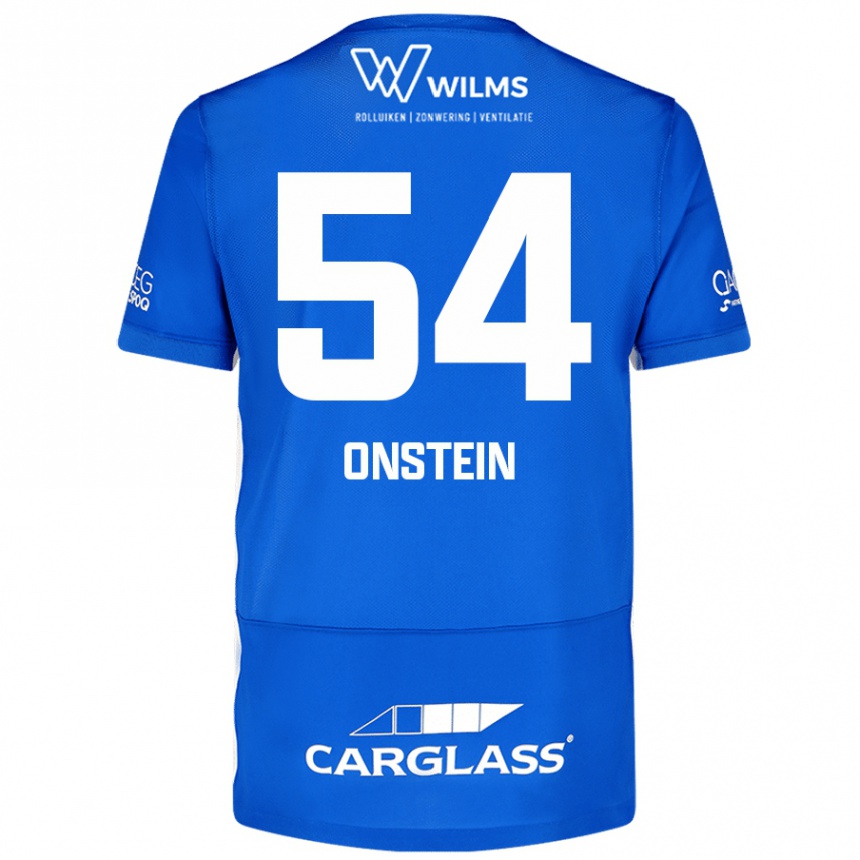 Kids Football Juwensley Onstein #54 Blue Home Jersey 2024/25 T-Shirt Canada