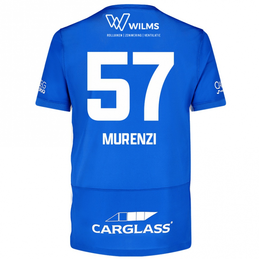 Enfant Football Maillot Aaron Murenzi #57 Bleu Tenues Domicile 2024/25 Canada