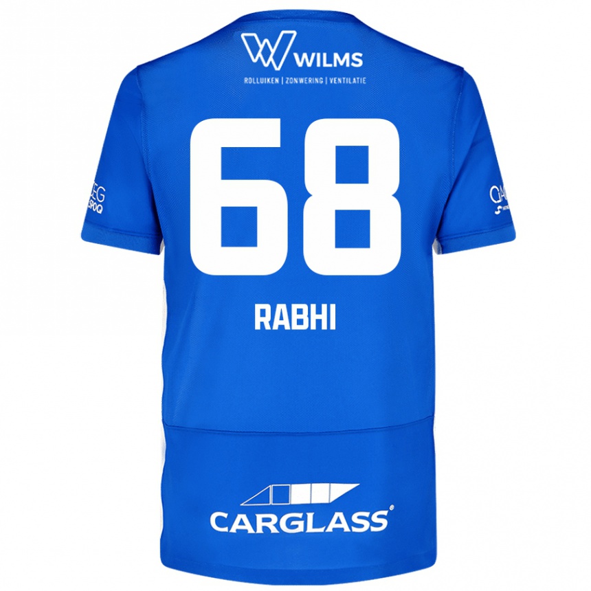 Enfant Football Maillot Ayman Rabhi #68 Bleu Tenues Domicile 2024/25 Canada