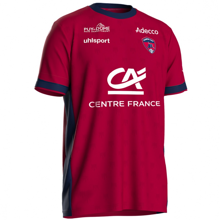 Enfant Football Maillot Jérémy Jacquet #97 Bordeaux Clair Tenues Domicile 2024/25 Canada