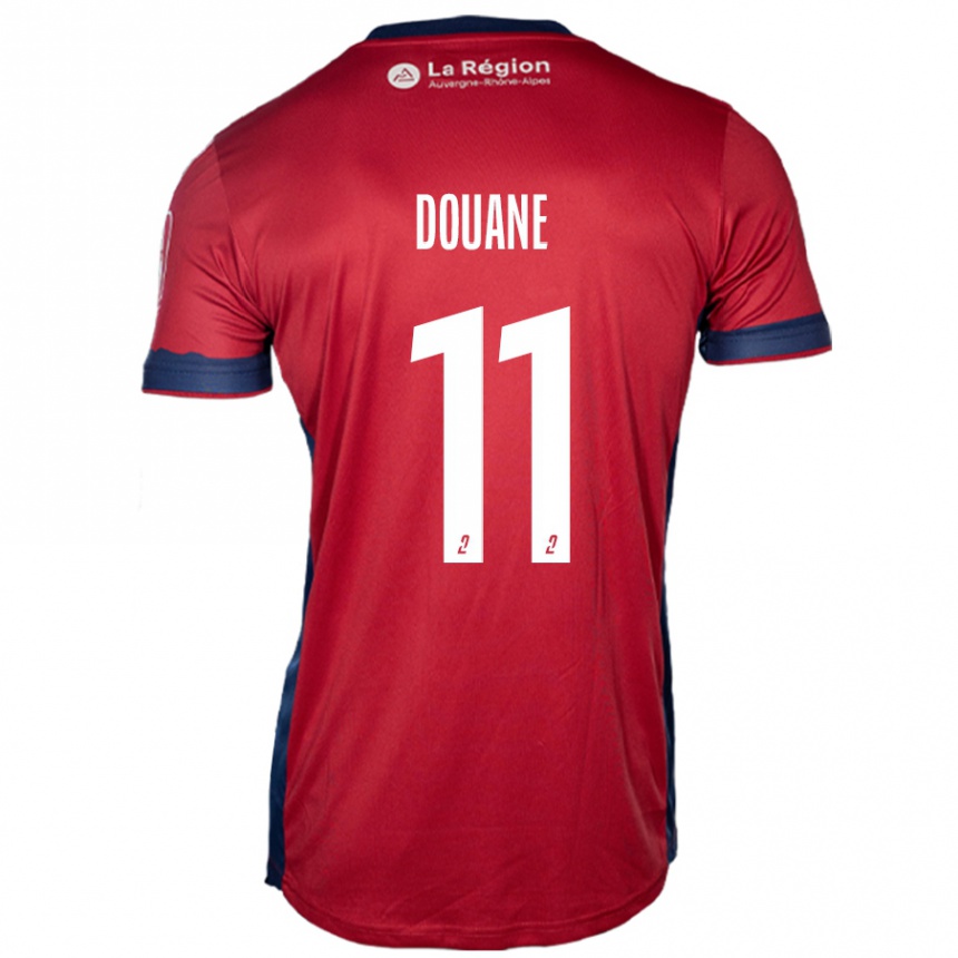 Enfant Football Maillot Maïdine Douane #11 Bordeaux Clair Tenues Domicile 2024/25 Canada