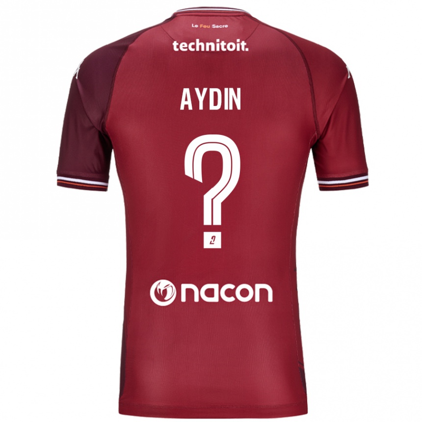 Enfant Football Maillot Oguzhan Aydin #0 Rouge Grenade Tenues Domicile 2024/25 Canada