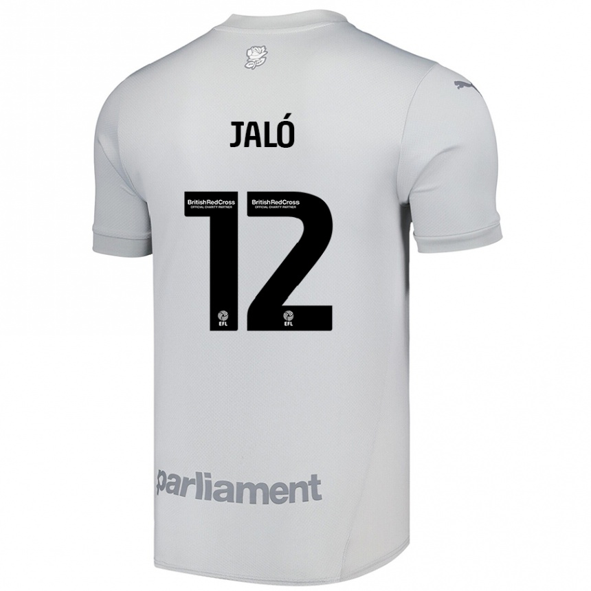 Kids Football Fábio Jaló #12 Silver Gray Away Jersey 2024/25 T-Shirt Canada