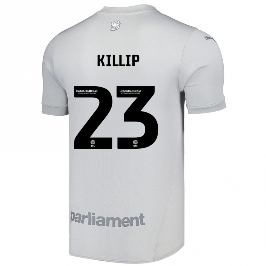 Kids Football Ben Killip #23 Silver Gray Away Jersey 2024/25 T-Shirt Canada