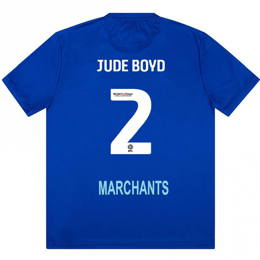 Enfant Football Maillot Arkell Jude-Boyd #2 Vert Tenues Extérieur 2024/25 Canada