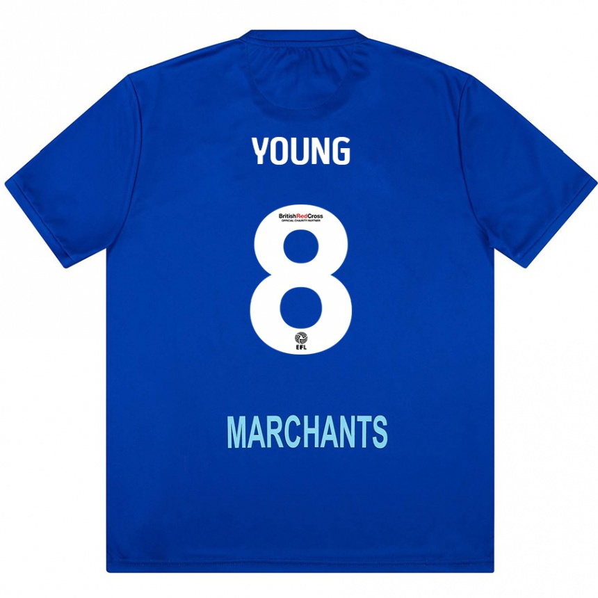 Enfant Football Maillot Luke Young #8 Vert Tenues Extérieur 2024/25 Canada