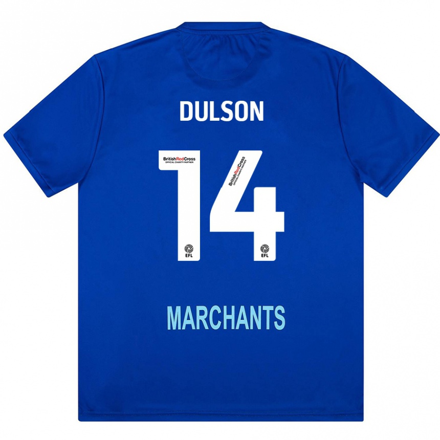 Enfant Football Maillot Liam Dulson #14 Vert Tenues Extérieur 2024/25 Canada