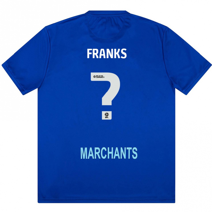 Enfant Football Maillot Jude Franks #0 Vert Tenues Extérieur 2024/25 Canada