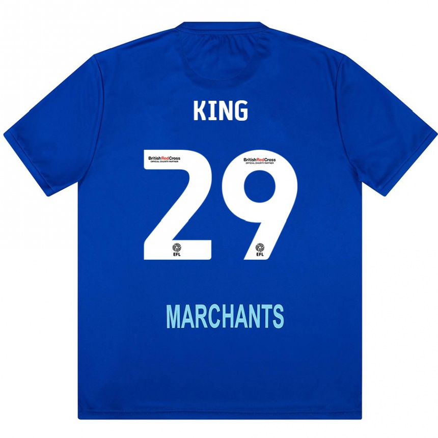 Enfant Football Maillot Tom King #29 Vert Tenues Extérieur 2024/25 Canada