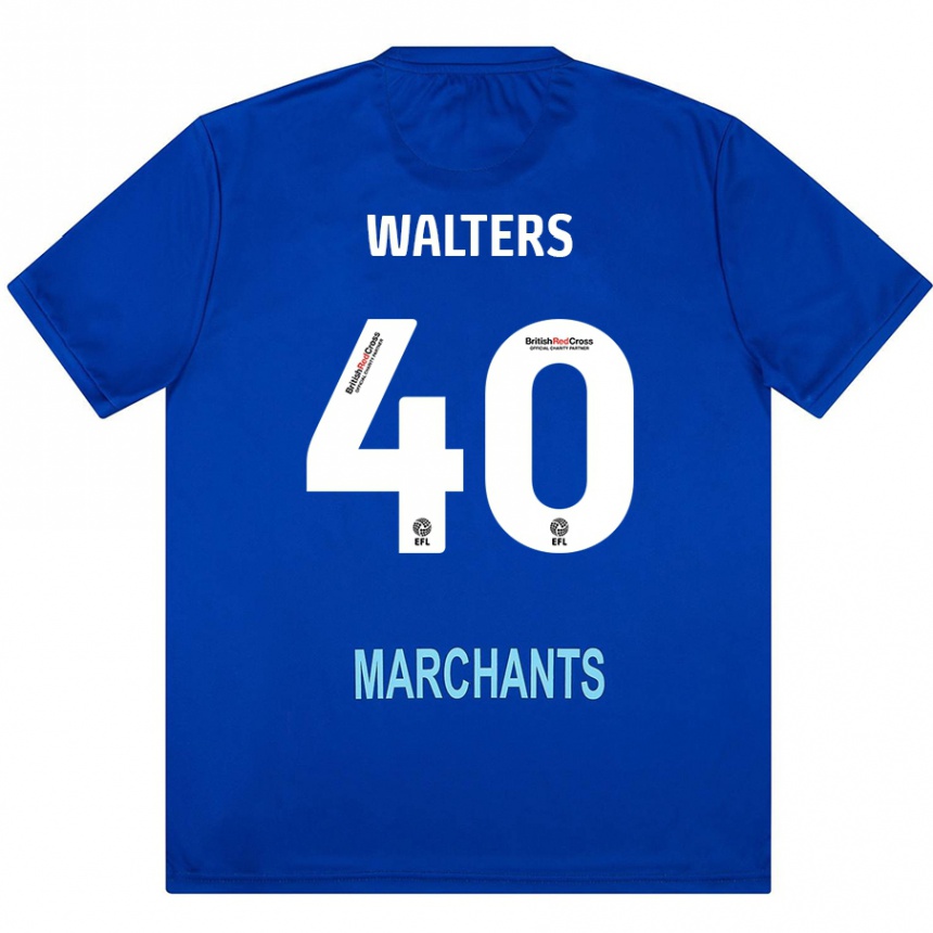 Enfant Football Maillot Cameron Walters #40 Vert Tenues Extérieur 2024/25 Canada