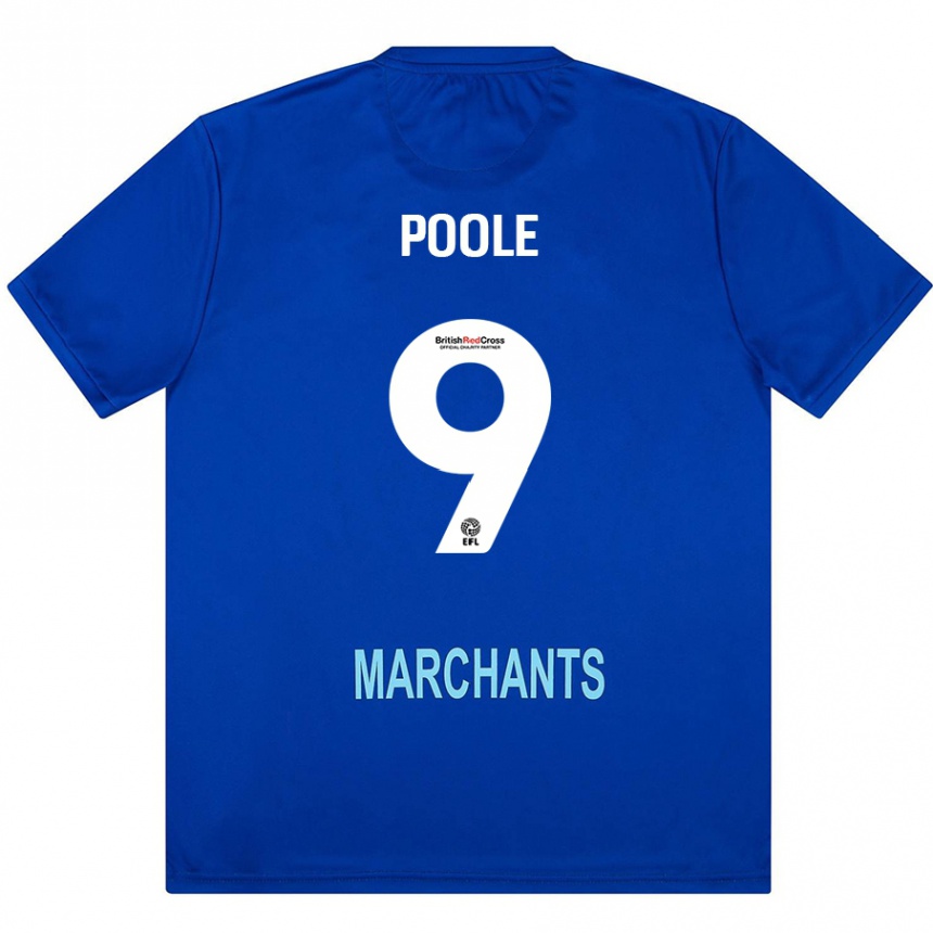 Kids Football Phoebie Poole #9 Green Away Jersey 2024/25 T-Shirt Canada