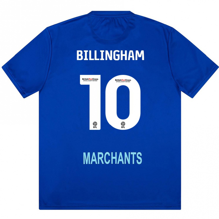 Enfant Football Maillot Lily Billingham #10 Vert Tenues Extérieur 2024/25 Canada