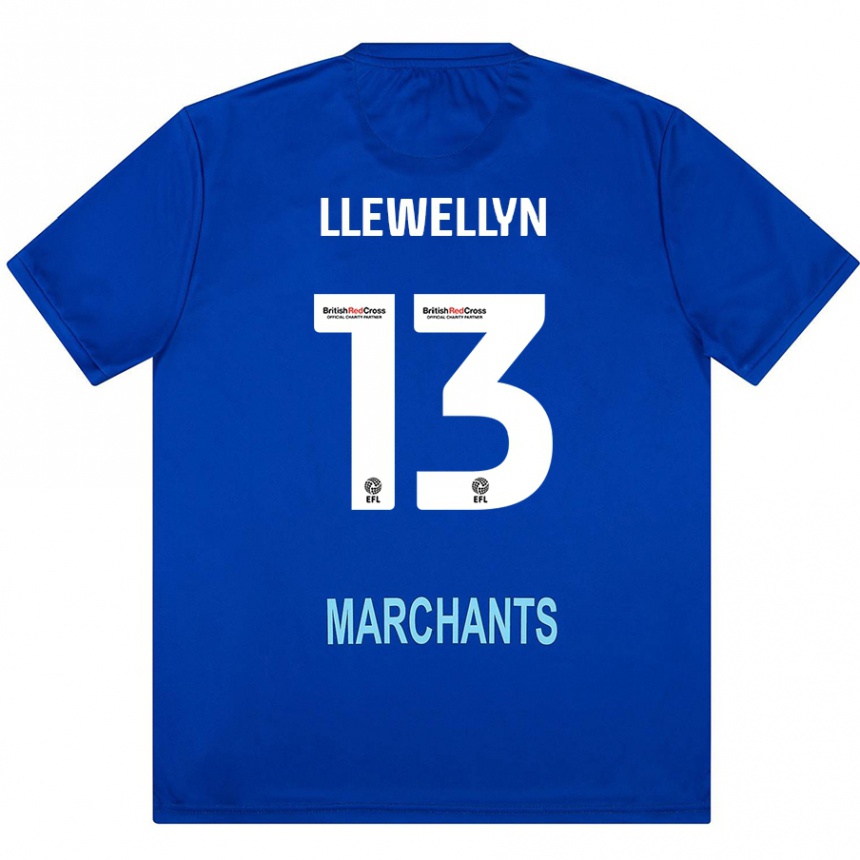 Enfant Football Maillot Ffion Llewellyn #13 Vert Tenues Extérieur 2024/25 Canada