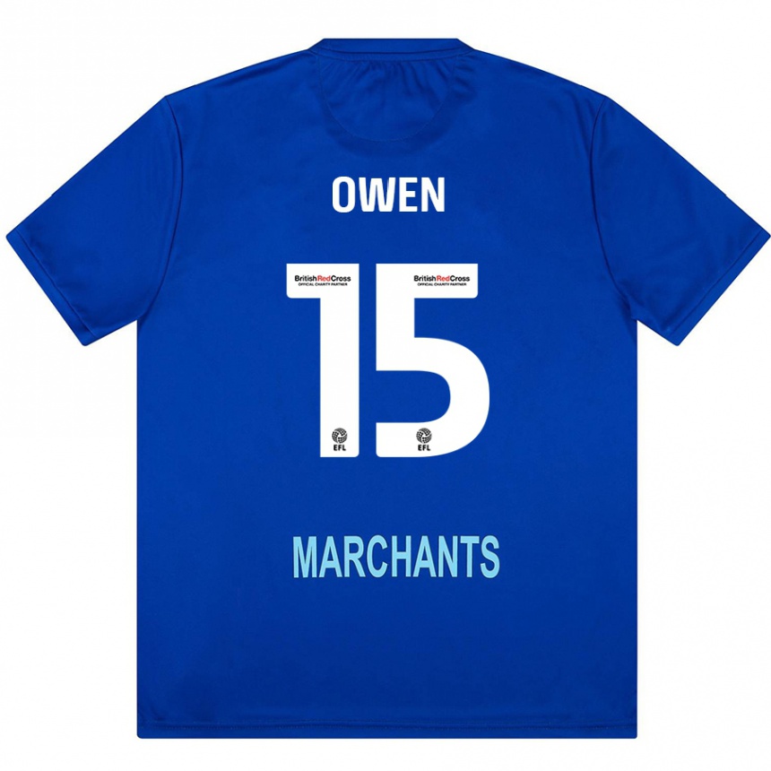 Enfant Football Maillot Emily Owen #15 Vert Tenues Extérieur 2024/25 Canada