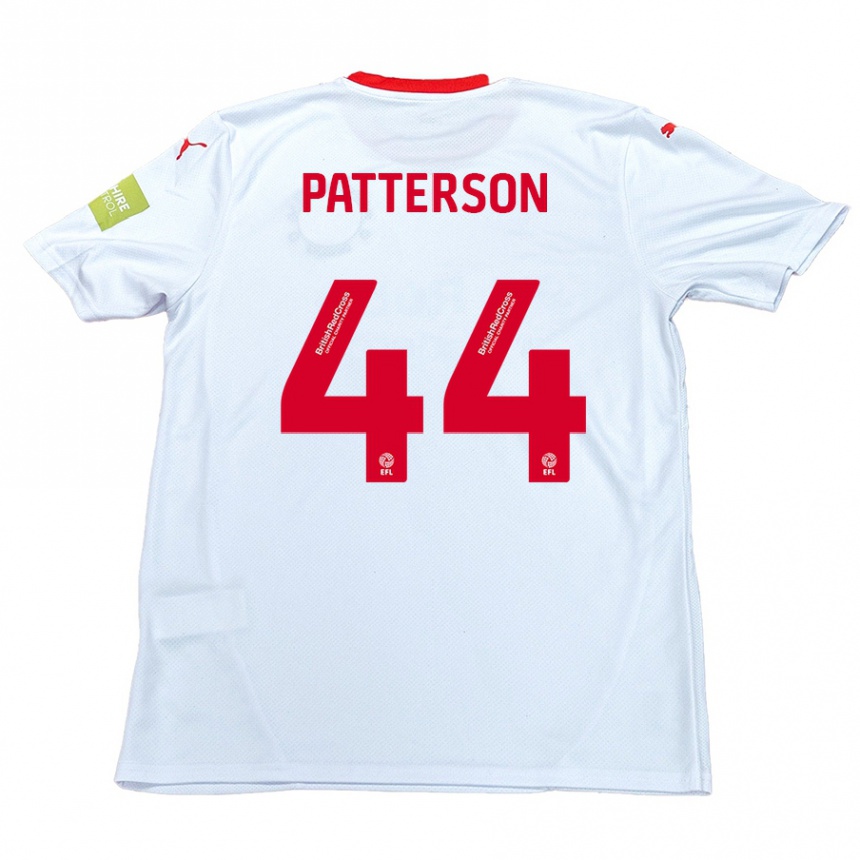 Kids Football Phoenix Patterson #44 White Away Jersey 2024/25 T-Shirt Canada