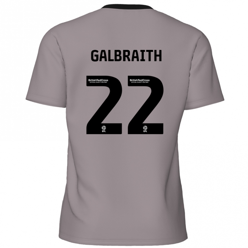 Enfant Football Maillot Ethan Galbraith #22 Gris Tenues Extérieur 2024/25 Canada