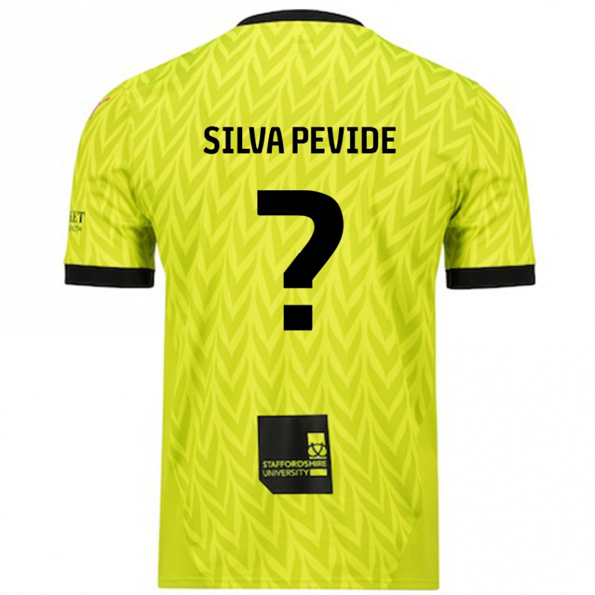 Enfant Football Maillot Joao Silva Pevide #0 Vert Fluo Tenues Extérieur 2024/25 Canada