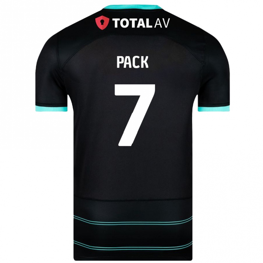 Enfant Football Maillot Marlon Pack #7 Noir Tenues Extérieur 2024/25 Canada