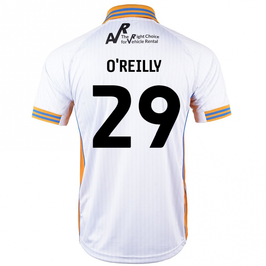 Kids Football Tommi O'reilly #29 White Away Jersey 2024/25 T-Shirt Canada