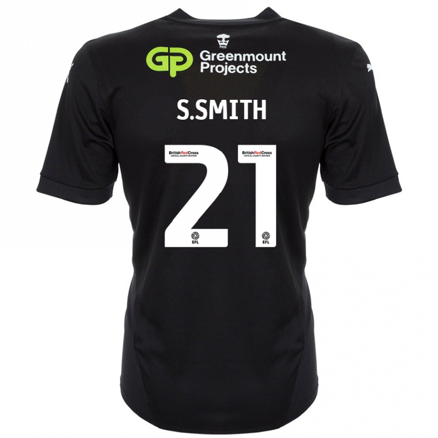 Enfant Football Maillot Scott Smith #21 Noir Tenues Extérieur 2024/25 Canada