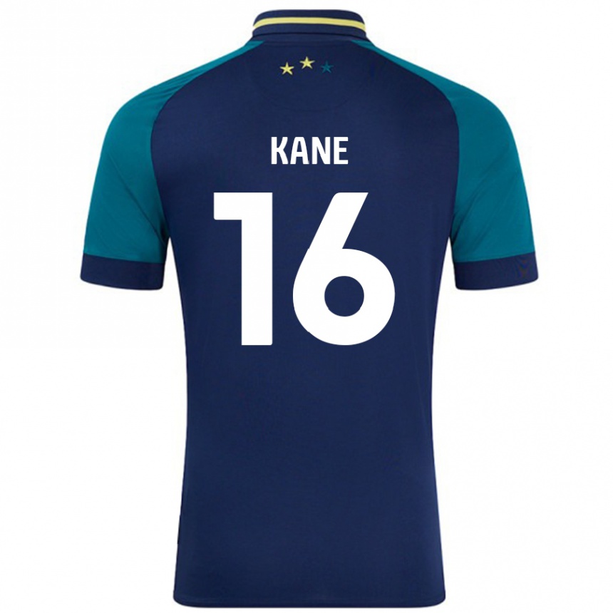 Enfant Football Maillot Herbie Kane #16 Marine Vert Foncé Tenues Extérieur 2024/25 Canada