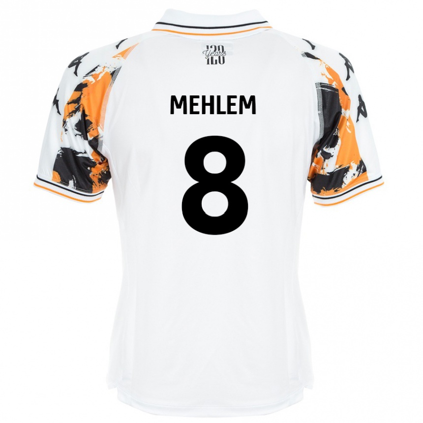 Kids Football Marvin Mehlem #8 White Away Jersey 2024/25 T-Shirt Canada