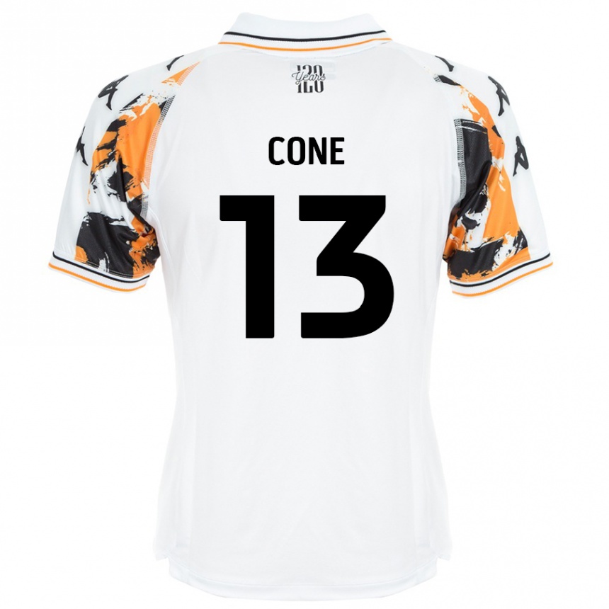 Kids Football Sharla Cone #13 White Away Jersey 2024/25 T-Shirt Canada