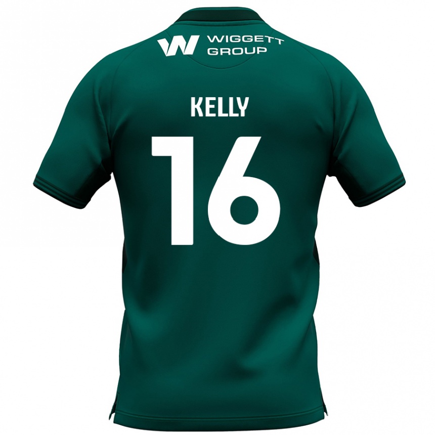 Enfant Football Maillot Daniel Kelly #16 Vert Tenues Extérieur 2024/25 Canada