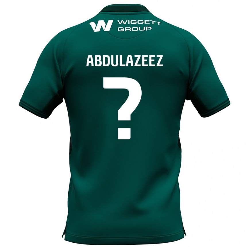 Enfant Football Maillot Abdulahi Abdulazeez #0 Vert Tenues Extérieur 2024/25 Canada