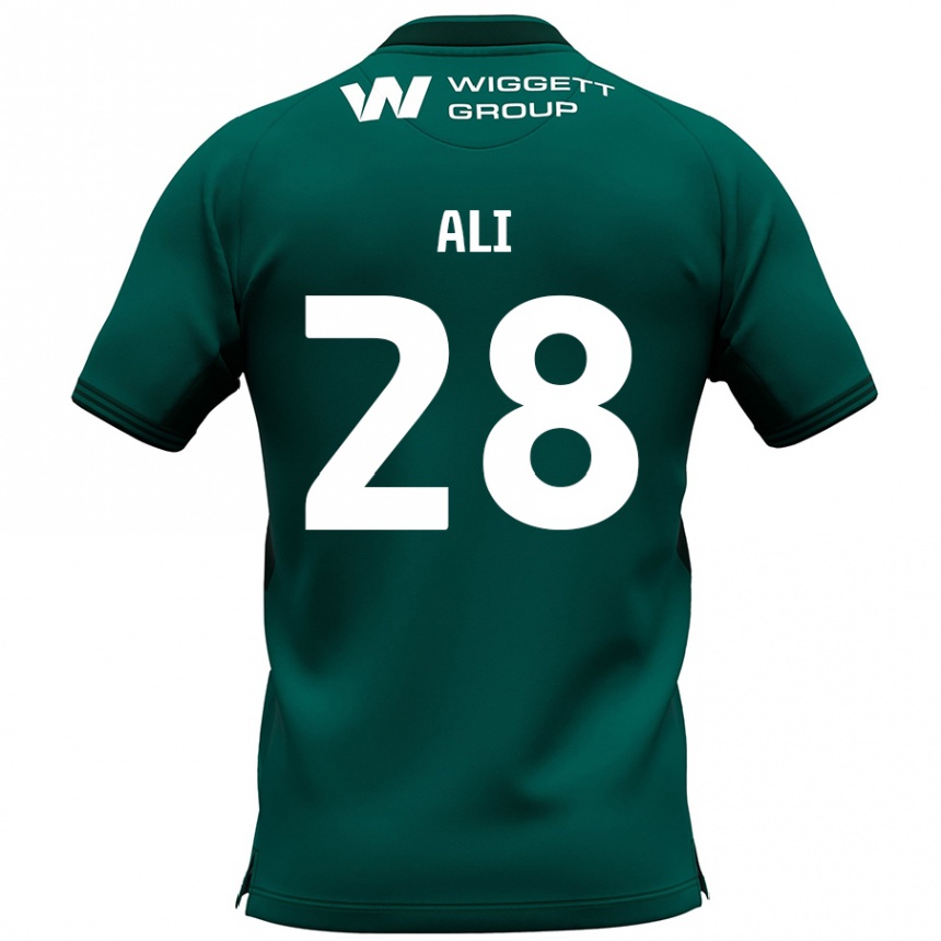 Enfant Football Maillot Francesca Ali #28 Vert Tenues Extérieur 2024/25 Canada