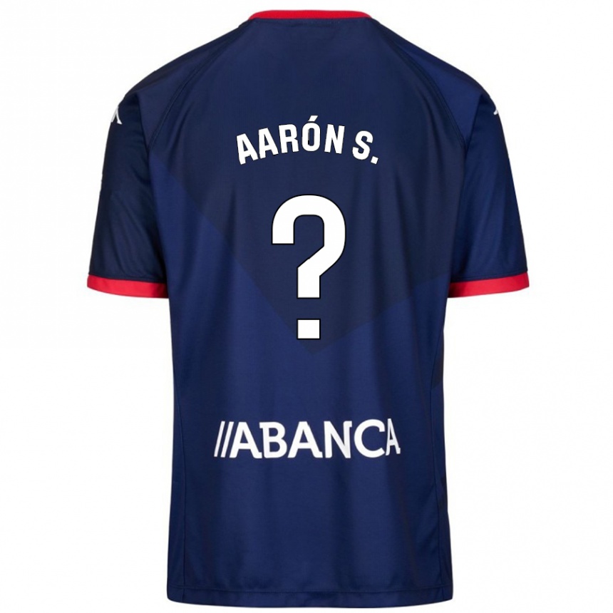 Kids Football Aarón Sánchez #0 Navy Blue Away Jersey 2024/25 T-Shirt Canada