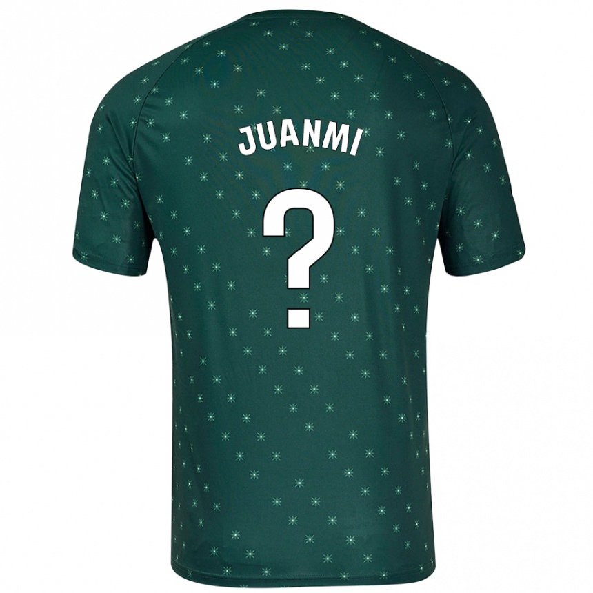 Enfant Football Maillot Juanmi García #0 Vert Foncé Tenues Extérieur 2024/25 Canada