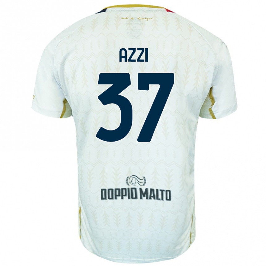 Enfant Football Maillot Paulo Azzi #37 Blanc Tenues Extérieur 2024/25 Canada