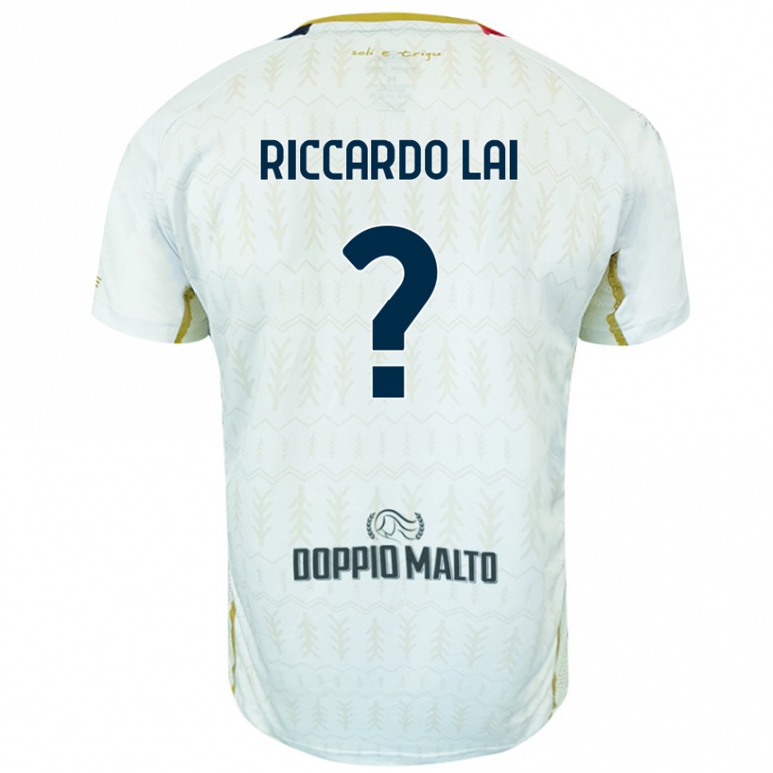 Enfant Football Maillot Riccardo Lai #0 Blanc Tenues Extérieur 2024/25 Canada