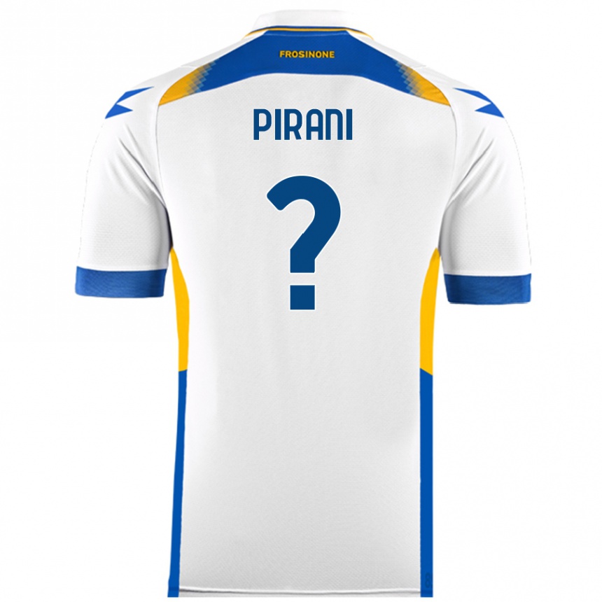 Enfant Football Maillot Simone Pirani #0 Blanc Tenues Extérieur 2024/25 Canada