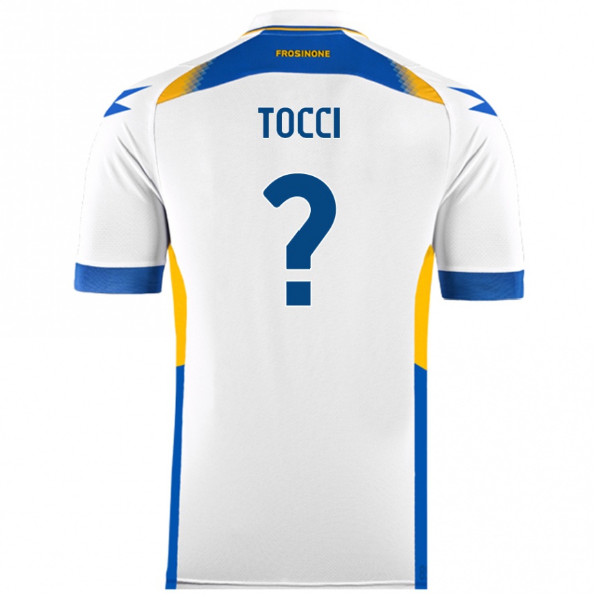 Enfant Football Maillot Federico Tocci #0 Blanc Tenues Extérieur 2024/25 Canada