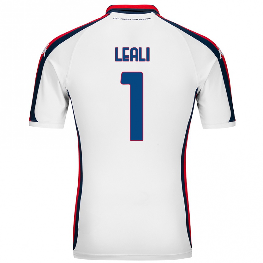 Kids Football Nicola Leali #1 White Away Jersey 2024/25 T-Shirt Canada