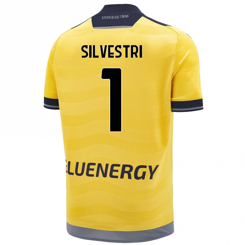 Kids Football Marco Silvestri #1 Golden Away Jersey 2024/25 T-Shirt Canada