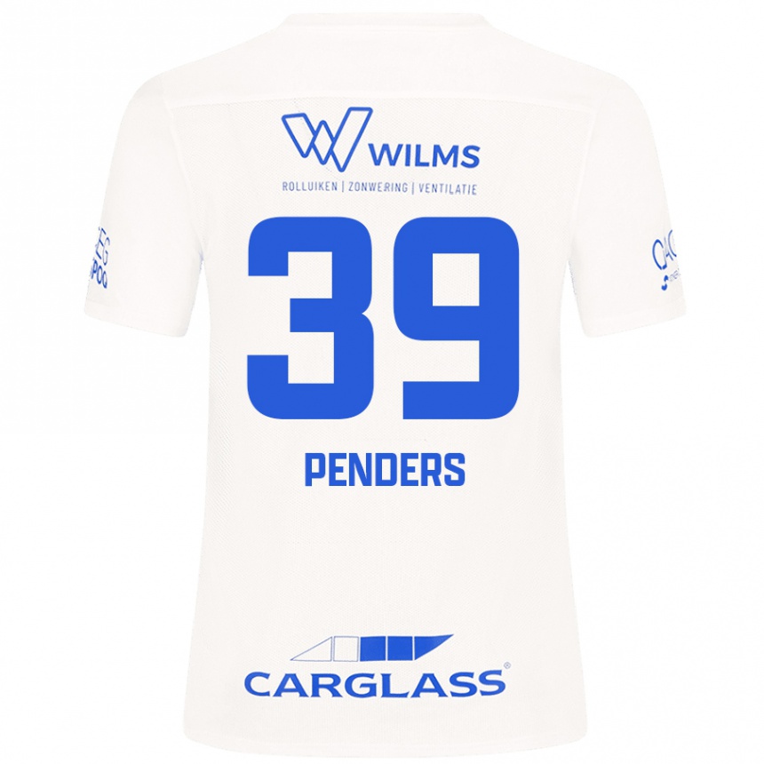 Kids Football Mike Penders #39 White Away Jersey 2024/25 T-Shirt Canada