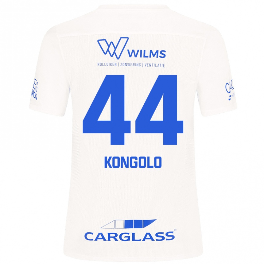 Enfant Football Maillot Josue Kongolo #44 Blanc Tenues Extérieur 2024/25 Canada